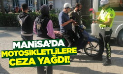 Manisa'da motosikletlilere sıkı denetim: 1.1 Milyon TL ceza kesildi