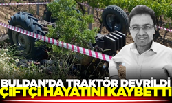 Denizli'de traktör takla attı: 1 kişi hayatını kaybetti