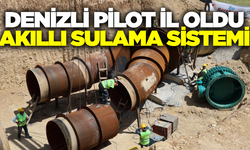 Denizli'de yapay zeka destekli sulama