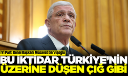 Dervişoğu'ndan sert sözler: Bu iktidar Türkiye'nin üzerine düşen bir çığ gibi