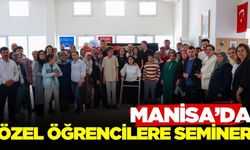 Manisa'da  "Özel ihtiyaçlı bireylerde beslenme" semineri