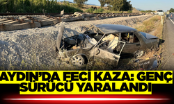 Seyir Halindeyken Kontrolden Çıkan Araç Şarampole Uçtu