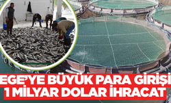 Ege'de su ürünlerinden büyük gelir