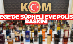 Polis Baskınında Kaçak İçki ve Yüzlerce Mermi Ele Geçirildi
