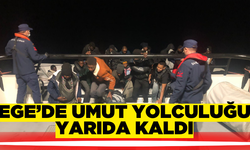 Ege'de Umuda Açılan Yolculukta 28 Kişi Yakalandı