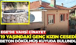 Ege'de cesedin üzeri moloz ve betonla kapalı halde bulundu
