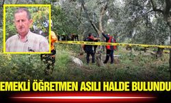 Emekli öğretmen asılı halde bulundu