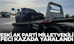 Eski milletvekili ve eşi trafik kazasında yaralandı!