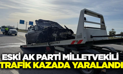 Eski milletvekili ve eşi trafik kazasında yaralandı!