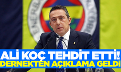 Fenerbahçe Gönüllüleri Derneği'nden açıklama! Ali Koç bize tepki gösterdi