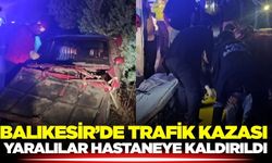 Balıkesir'de kaza: 4 yaralı