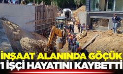 İnşaat alanında göçük meydana geldi: Mahsur kalan işçiler var!