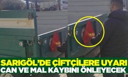 Sarıgöl'de çiftçiler görünür olacak