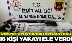 İzmir'de operasyon: 16 kişi yakalandı