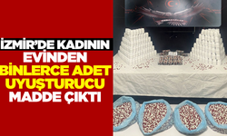 İzmir'de 46 bin 260 adet sentetik ecza maddesi ele geçirildi