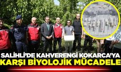 Salihli'de doğaya Samuray Arıcığı salındı
