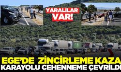 Ege'de balık yağı faciası: 7 yaralı