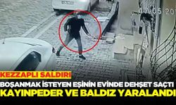 Boşanmak isteyen eşine dehşet yaşattı