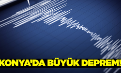 Konya'da 5,2 büyüklüğünde deprem!