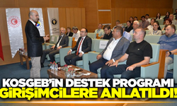 Manisa'da "KOSGEB Destek Programları Bilgilendirme Toplantısı" düzenlendi!