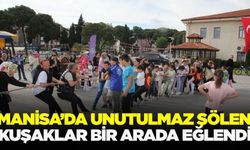 Manisa'da gençlik haftası renkli görüntülere imza attı