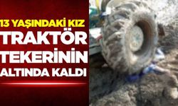 13 yaşındaki çocuk traktör altında kaldı