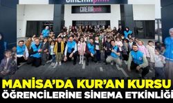 Manisalı miniklere sinema etkinliği