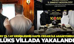 Ege'de drone destekli lüks villaya operasyon
