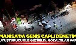 Manisa'da geniş çaplı denetim: 5 şahıs yakalandı