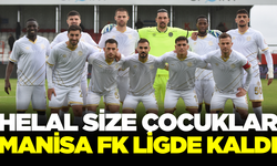 Manisa FK kazandı ve ligde kaldı