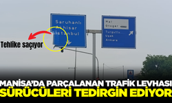 Manisa Gediz Kavşağı'nda Tehlike Çanları