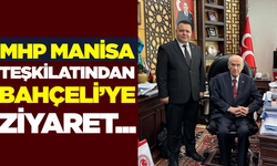 Manisa MHP teşkilatından Bahçeli'ye ziyaret