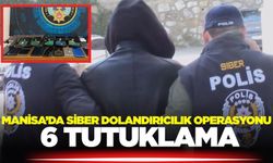 Manisa'da siber dolandırıcılık operasyonu