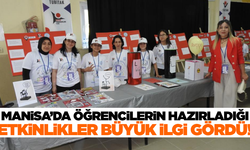 Manisa'da 3 okulun ortak hazırladığı etkinlikler büyük ilgi gördü!
