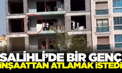Manisa'da bir genç canına kıymak istedi