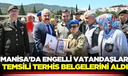 Manisa'da Duygulandıran Tören: Engelli Vatandaşlar Temsili Terhis Belgelerini Aldı