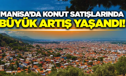 Manisa'da konut satışları arttı!