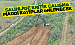 Manisa'da mahsuller MASKİ ile korunuyor
