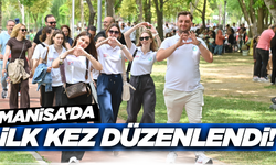 Manisa'da ilk kez düzenlendi: Eğlence ve sağlık bir arada!