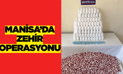 Manisa’da Jandarmadan Zehir Tacirlerine Darbe