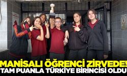 Manisalı öğrenci bursluluk sınavında Türkiye'yi salladı