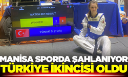 Manisa'nın Gururu Sima Yönak Türkiye İkincisi Oldu!