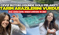 Mayıs sonu kentte ceviz büyüklüğünde dolu şoku!