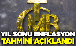 Merkez Bankası, yıl sonu enflasyon tahminini açıkladı