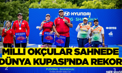 Egeli Okçu Hazal'ında İçerisinde Olduğu Milli Takım Dünya Rekoru Kırdı