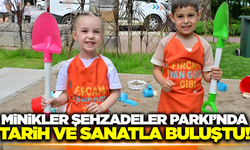 Minikler Şehzadeler Parkı'nda hem eğlendi hemde öğrendi!
