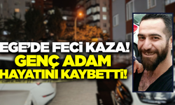 Motosiklet bariyerlere çarptı: Genç adam can verdi!