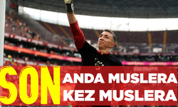 Muslera son kez sahaya çıktı