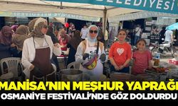 Osmaniye Lezzet Festivali’nde Manisa rüzgarı