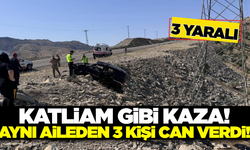 Otoyolda feci kaza: Aynı aileden 3 kişi hayatını kaybetti